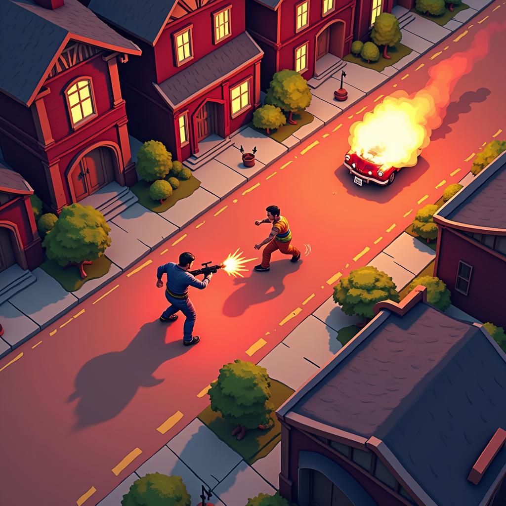 Paint the Town Red APK Gameplay Screenshot