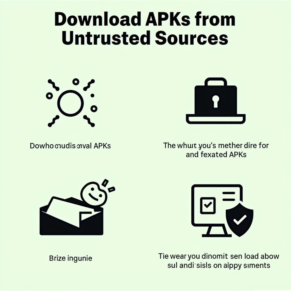 Potential Security Risks of Downloading PS APKs