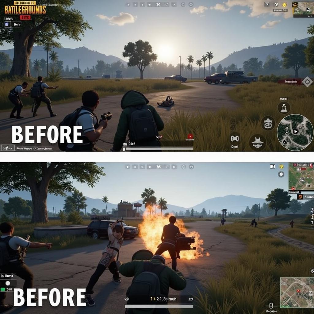 PUBG Lite APK Gameplay and Graphics