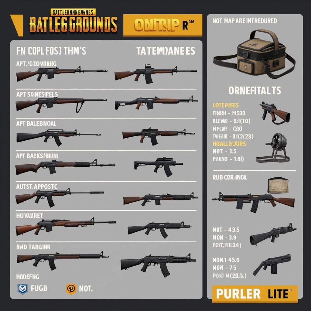 PUBG Lite APK Weapons and Equipment Guide