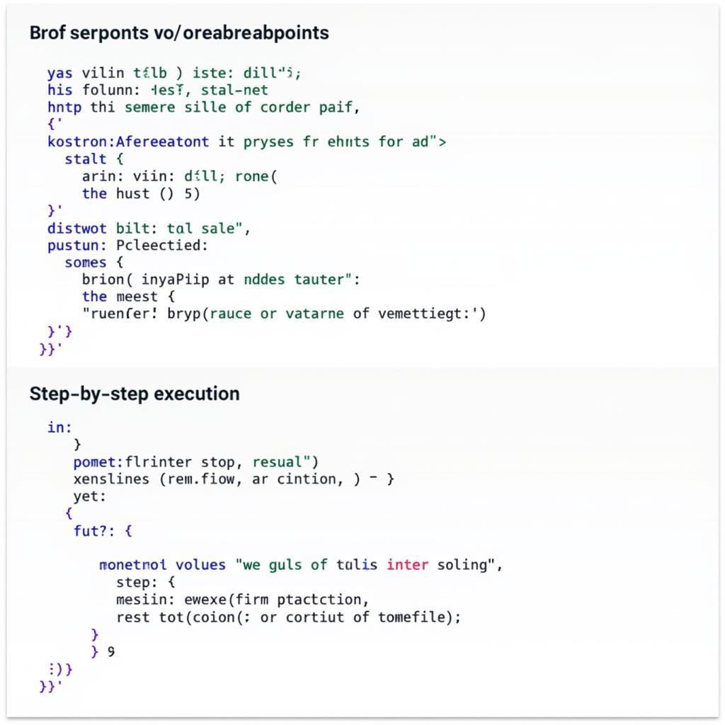 Setting Breakpoints and Stepping Through Code