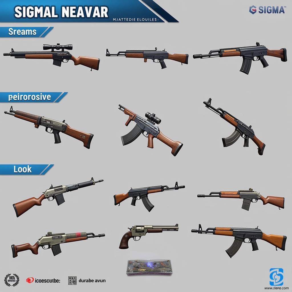 Sigma Battle Royale Weapons and Loot