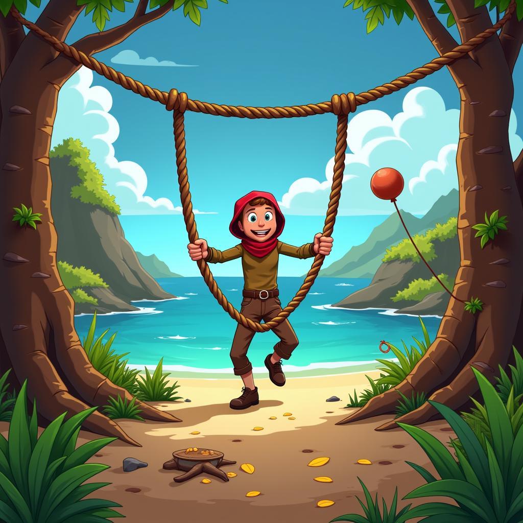 Stickman Rope Hero Hack Mod APK Gameplay