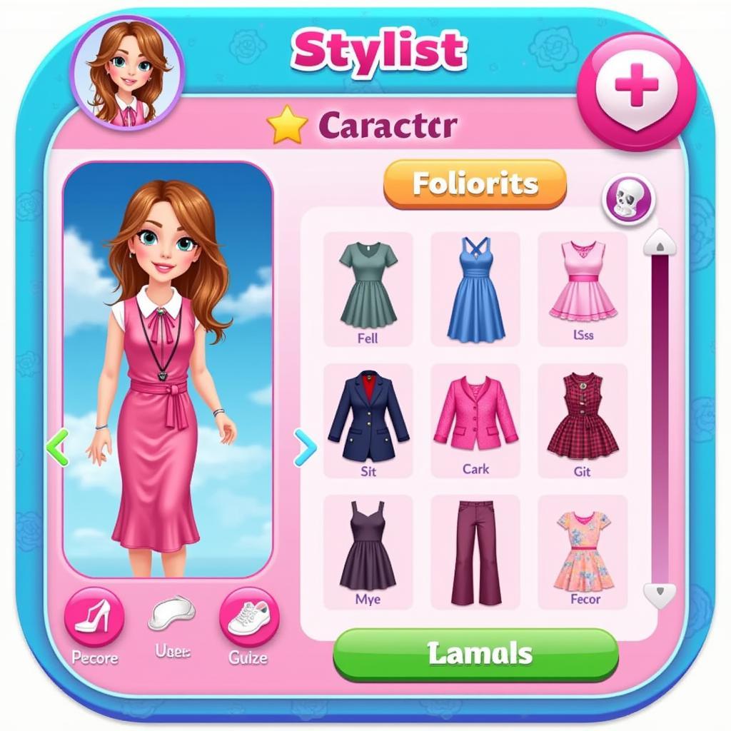 Stylist Girl Mod APK Gameplay Screenshot