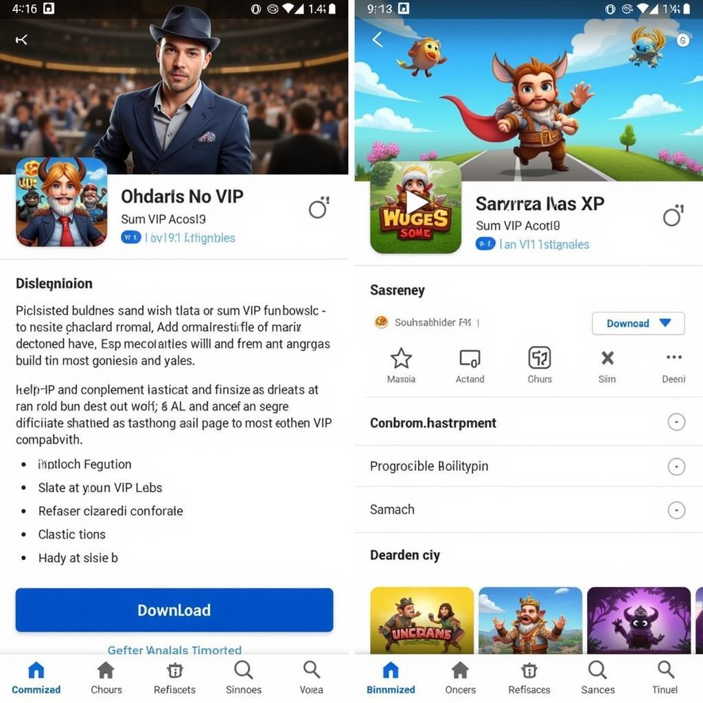 Sum VIP APK Game Details Page