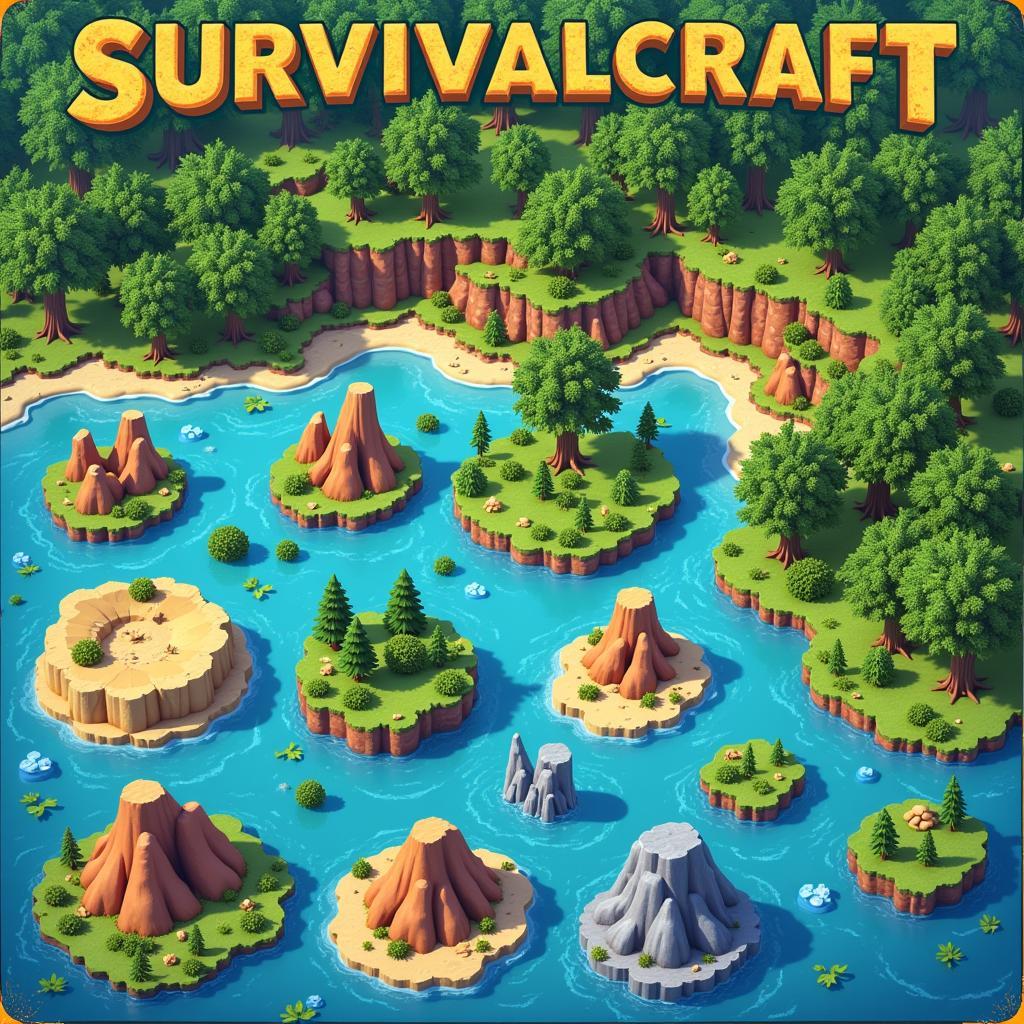 Exploring the Diverse Biomes of Survivalcraft 1