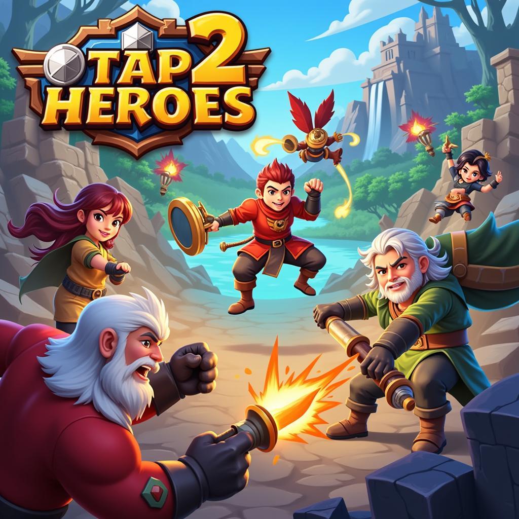 Tap Heroes 2 Mod APK Gameplay Screenshot