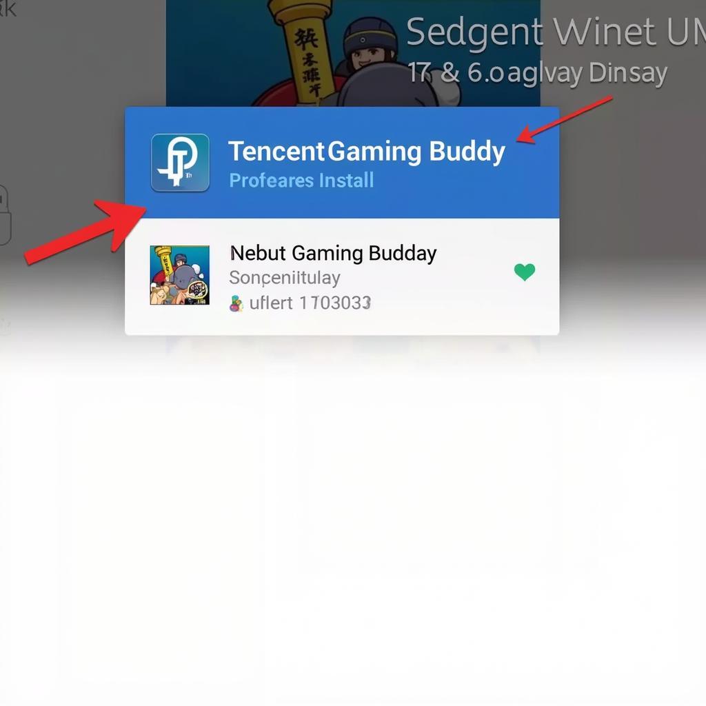 Tencent Gaming Buddy APK Installation Interface