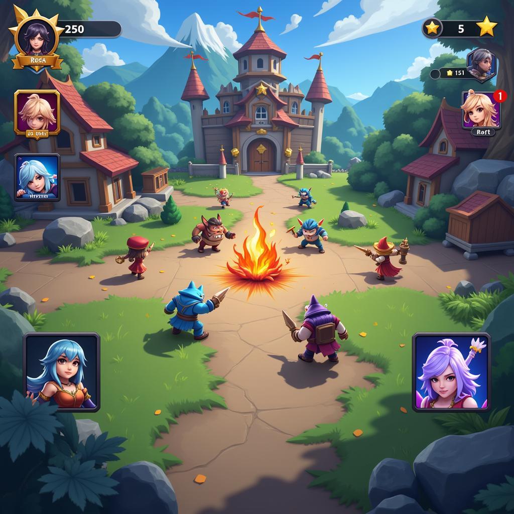 TFT Mobile Gameplay Screenshot