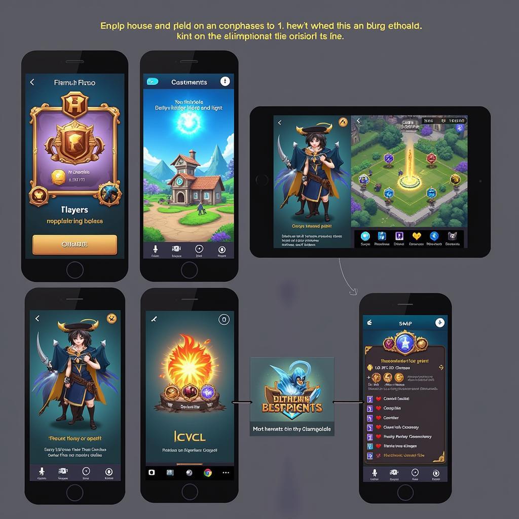 TFT Mobile Interface Overview