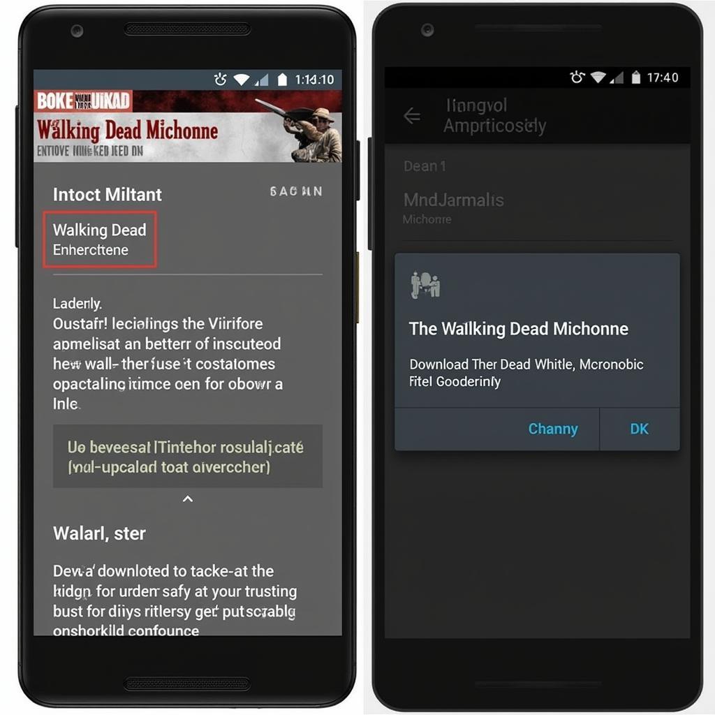 Downloading The Walking Dead: Michonne APK