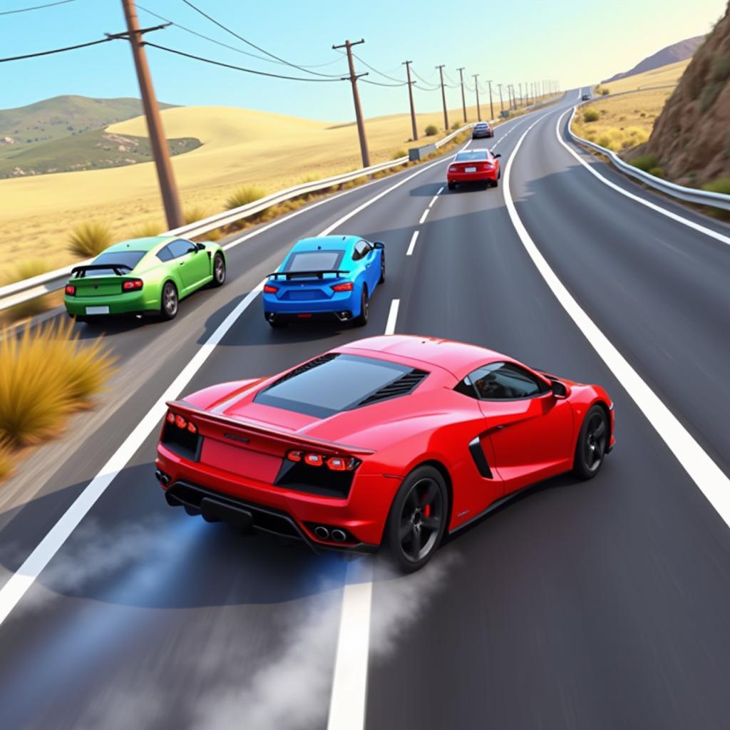 Traffic Racer Mod APK Gameplay