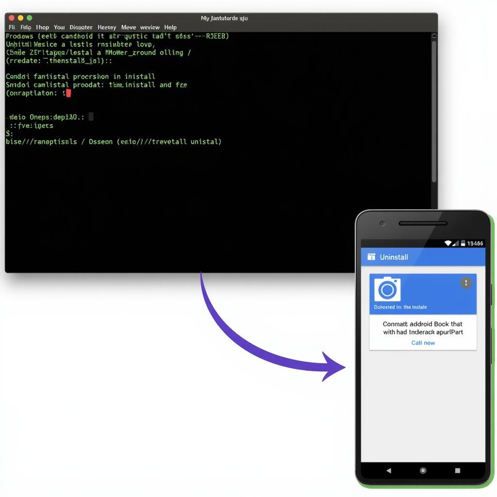 Uninstalling APK Using Command Prompt