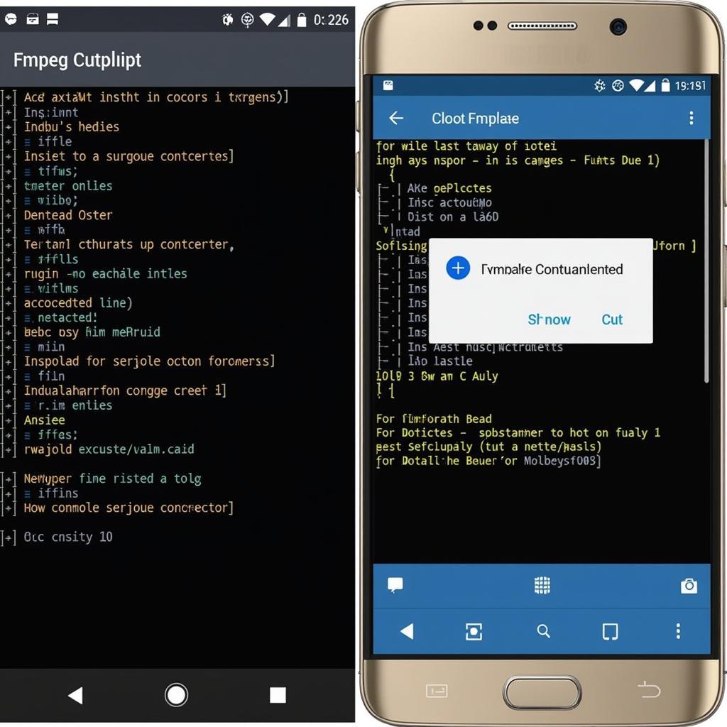 Using FFmpeg Commands on Android