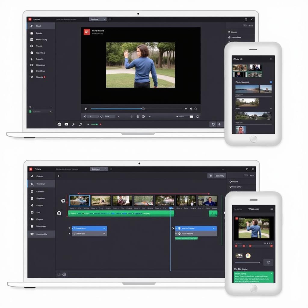 Videoleap APK Full Editing Process