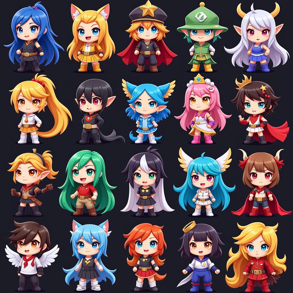 Will Hero Mod APK Characters