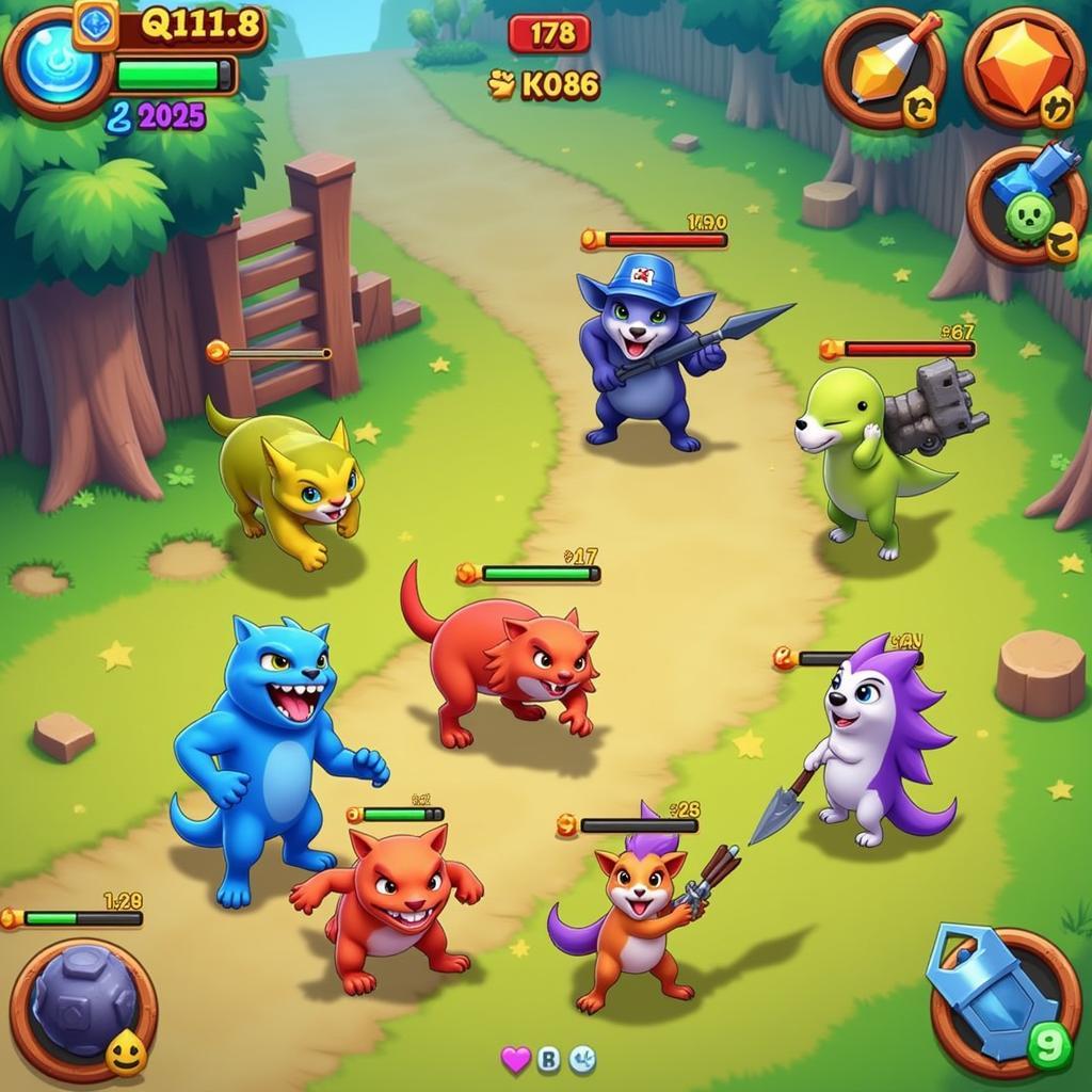 Zooba Mod APK Gameplay Screenshot