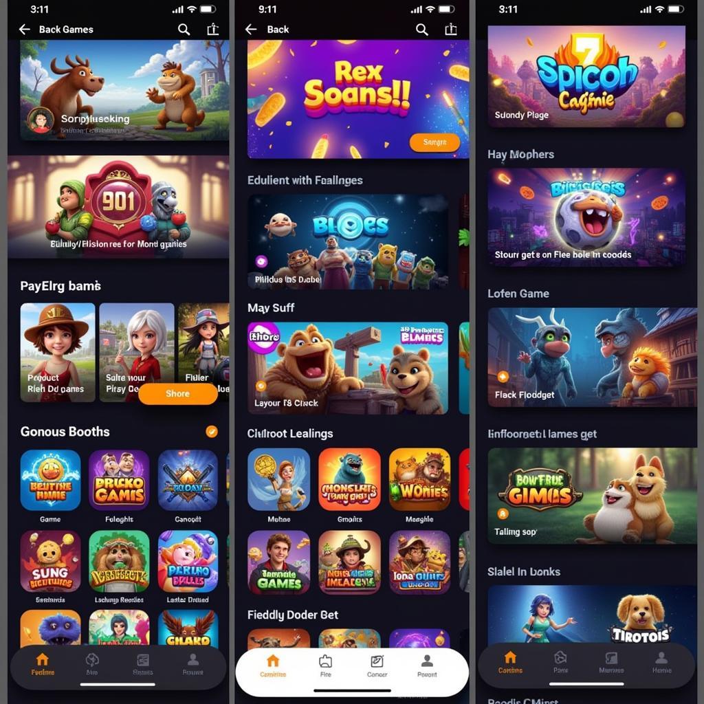 52lavip APK Homepage Screenshot