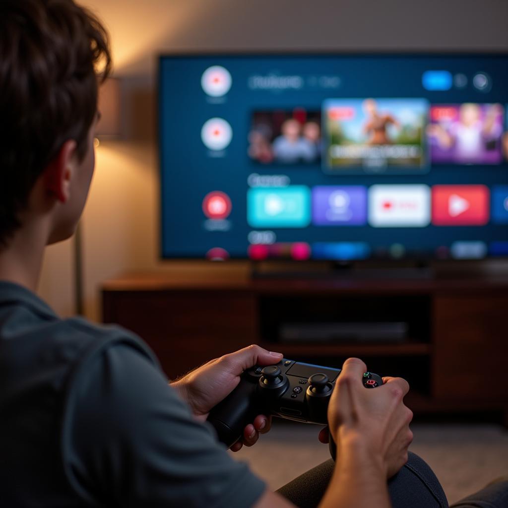 Gaming on A Play TV APK