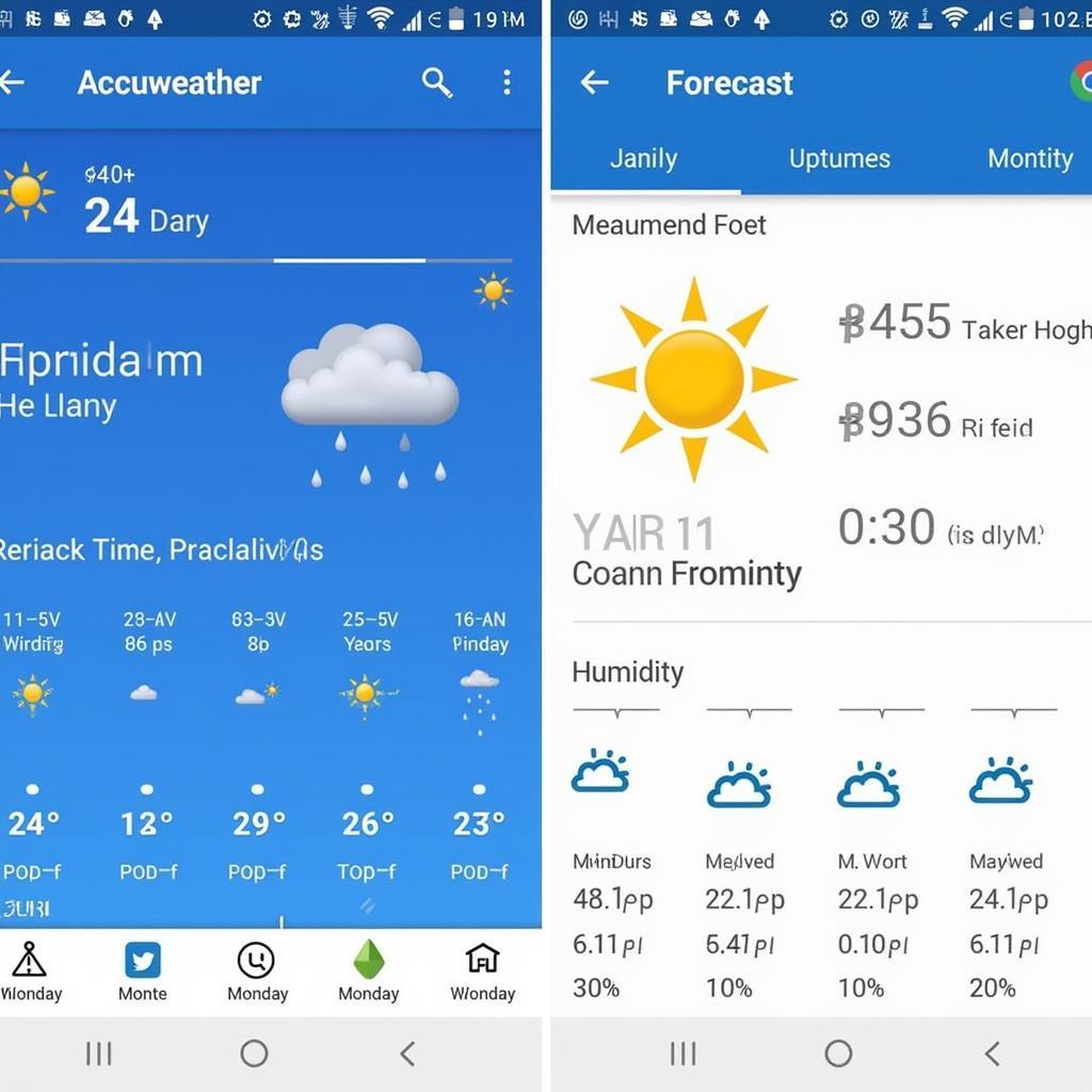 Accuweather APK Detailed Forecast