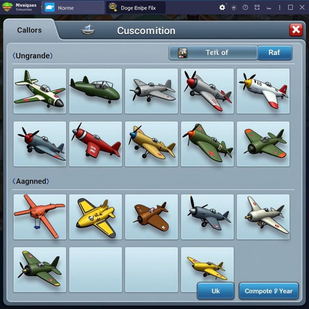 Ace Academy Skies of Fury Mod APK Aircraft Customization