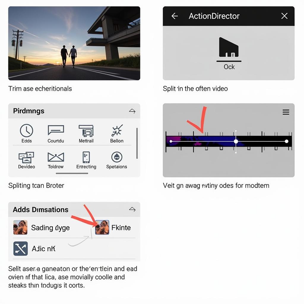 ActionDirector Editing Features