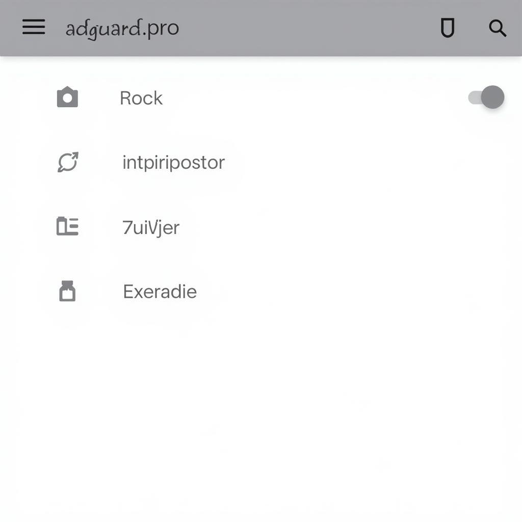 AdGuard Pro APK Interface Screenshot