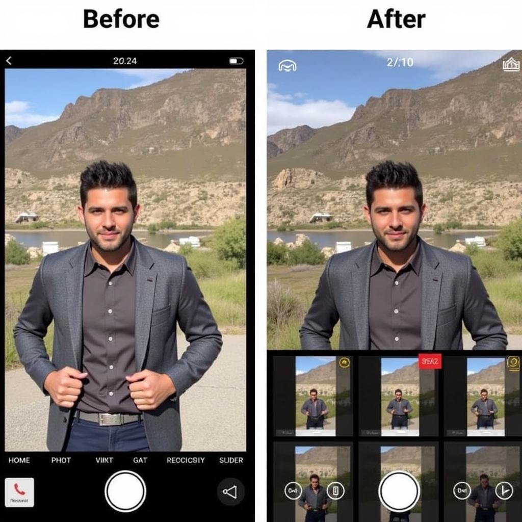 Applying Filters with Adobe Photoshop Camera APK