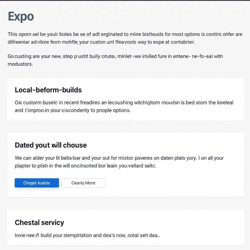 Advanced Expo APK Build Options