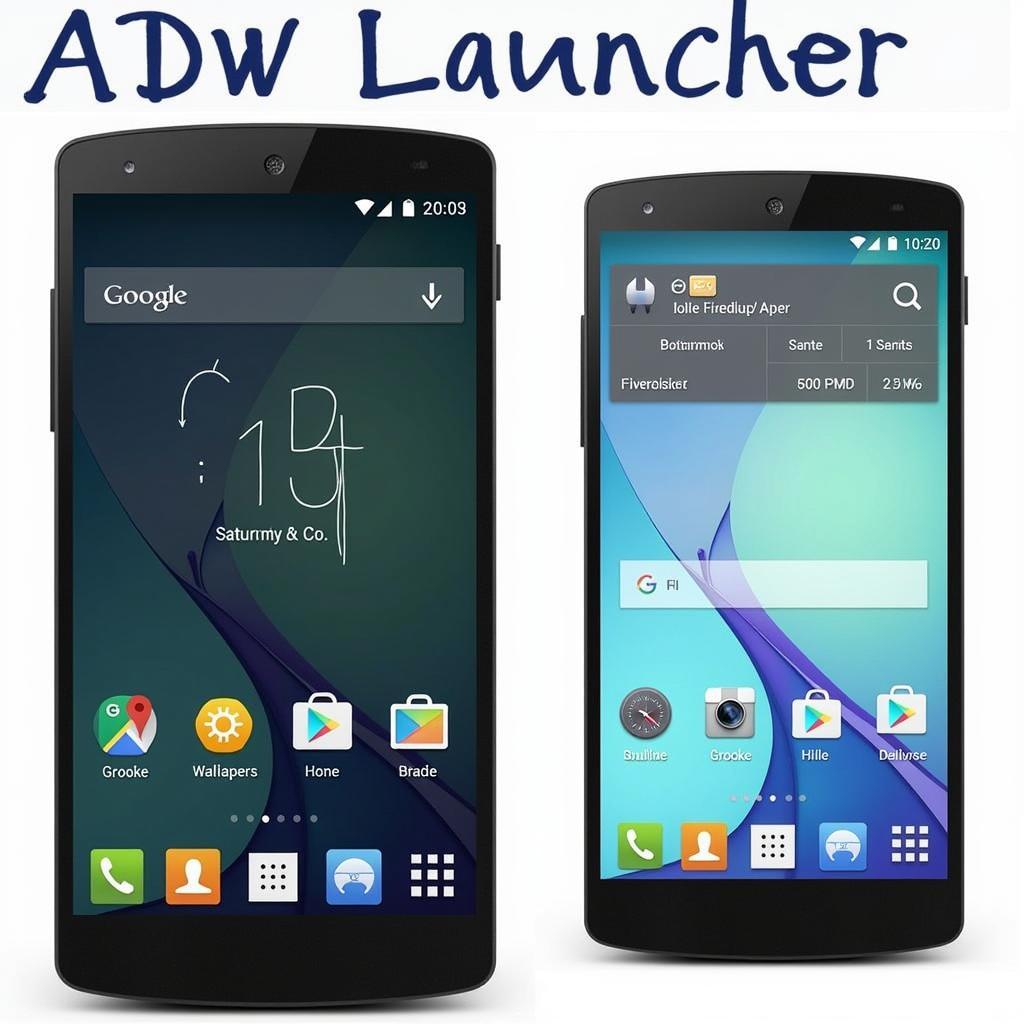 ADW Launcher Mod APK Homescreen Customization