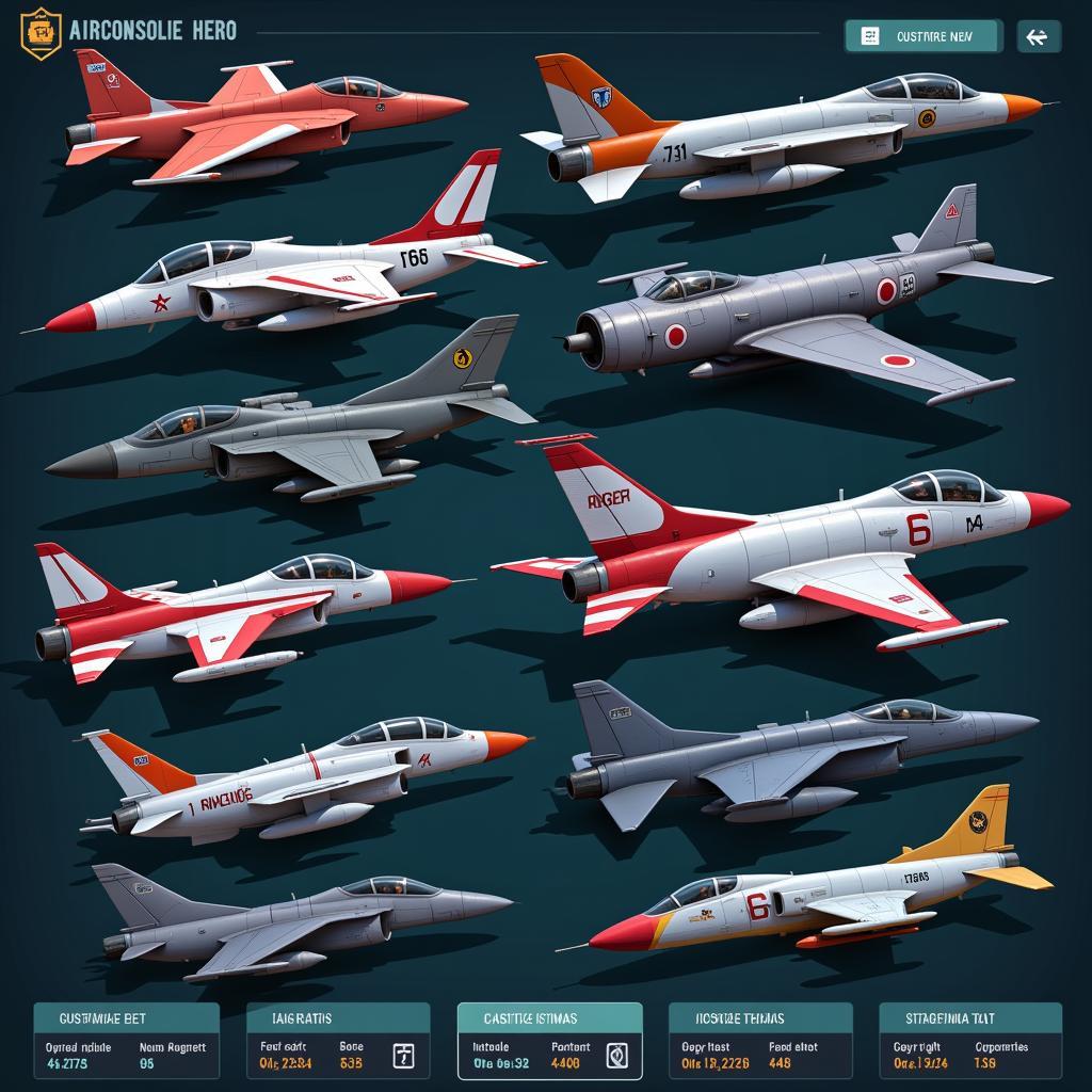 Airconsole Hero Aircraft Selection