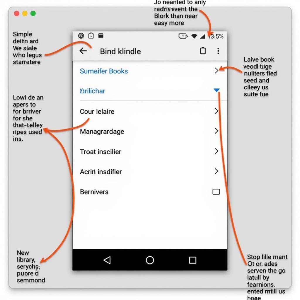 Amazon Kindle V7.3.0.45 APK Interface