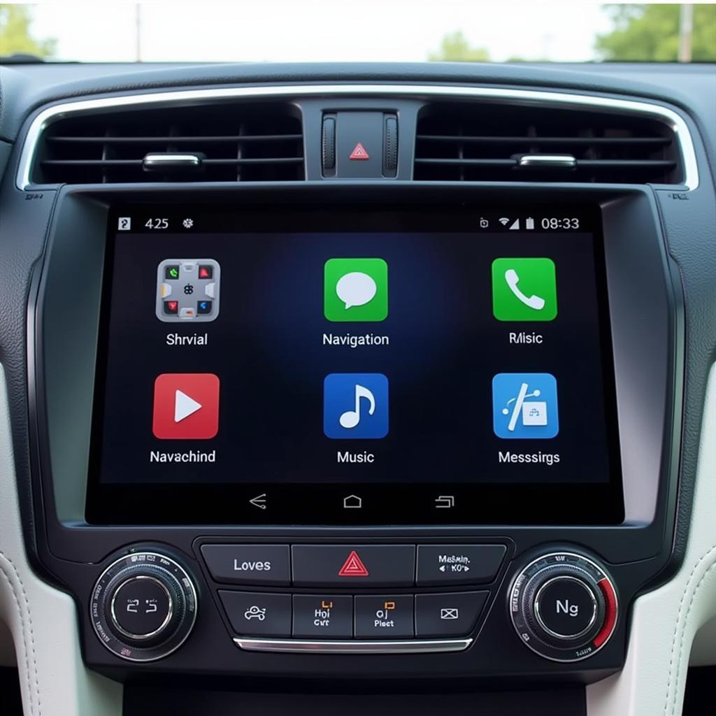 Android Auto 2.9 Interface