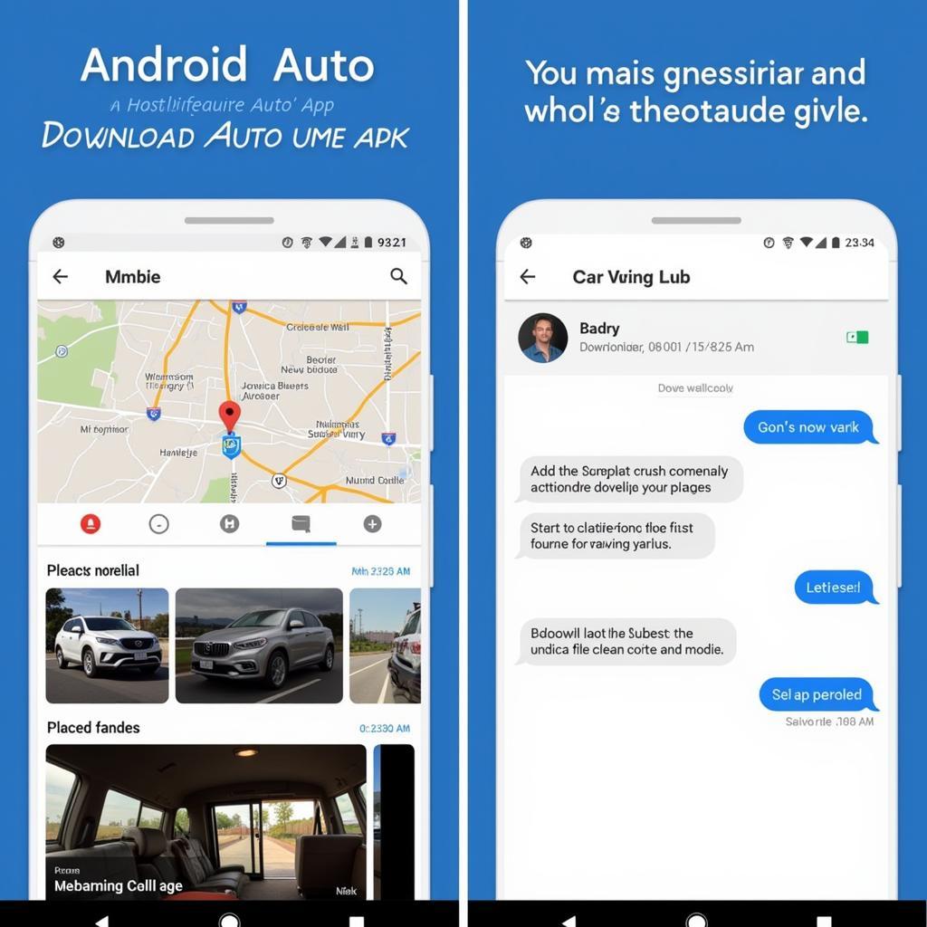 Android Auto APK Download Interface