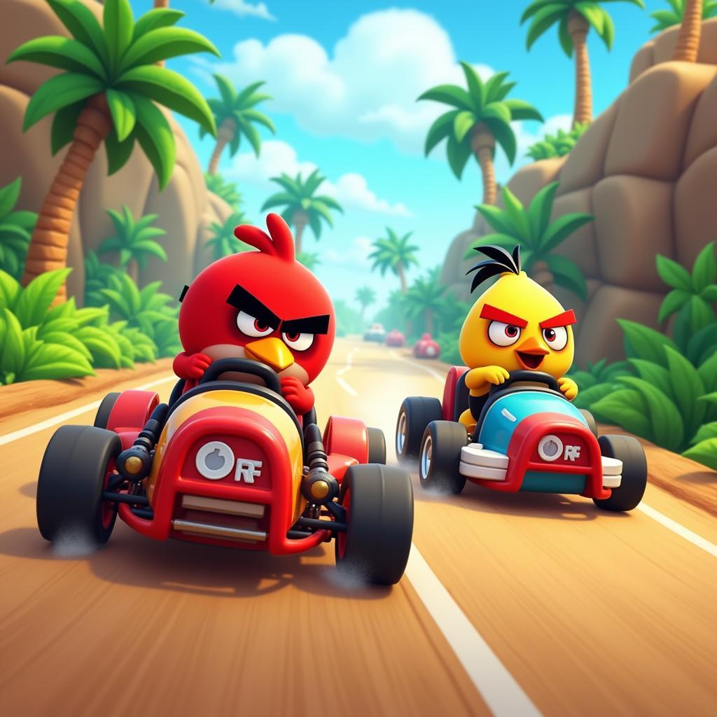 Angry Birds Go Gameplay Screenshot