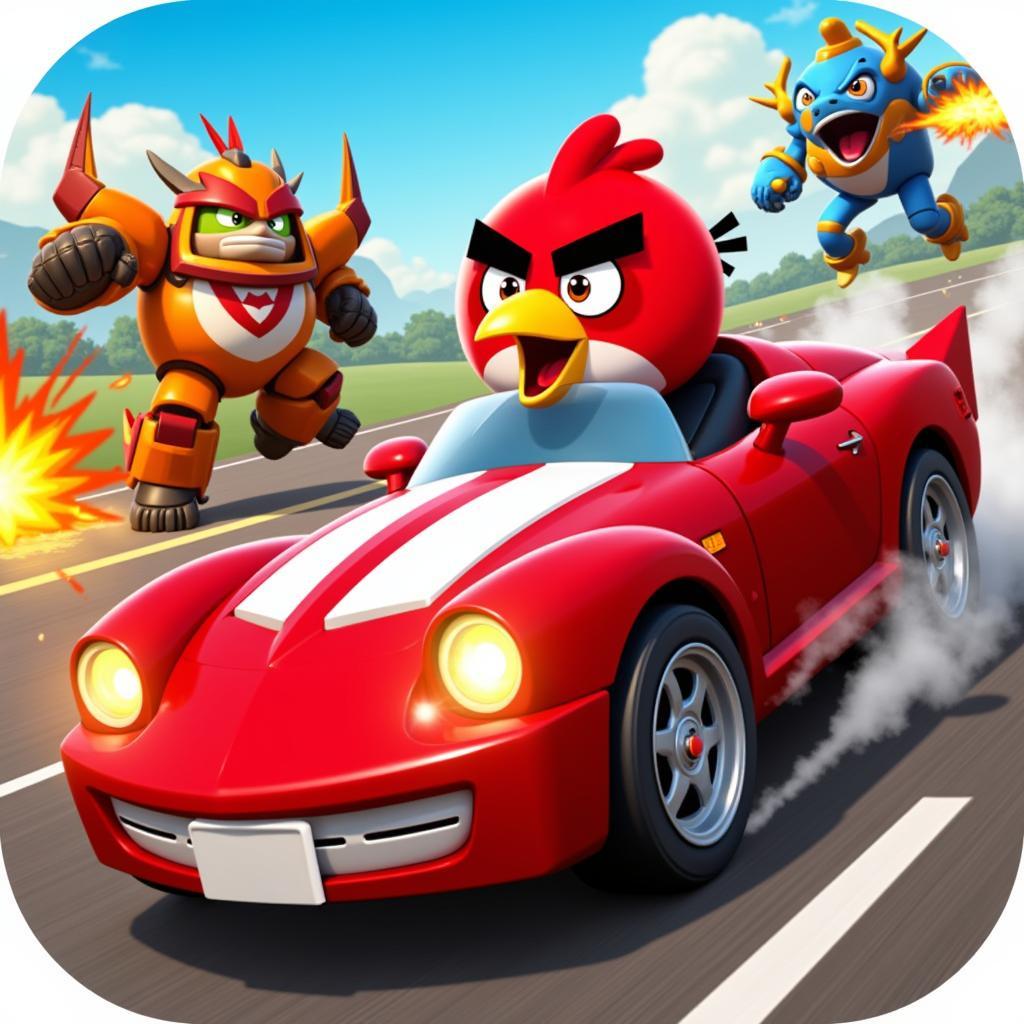 Angry Birds Transformers Mod APK Gameplay Screenshot