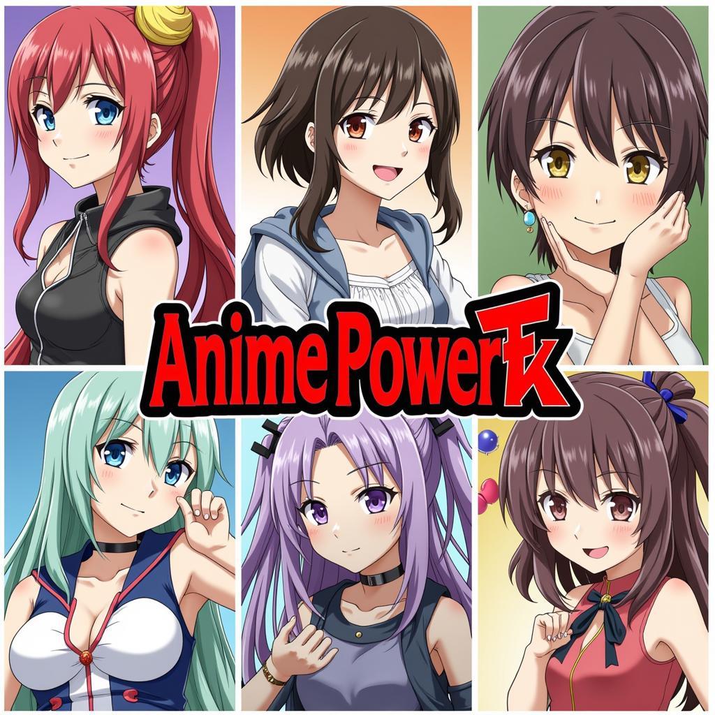 Diverse Character Roster in Anime Power FX