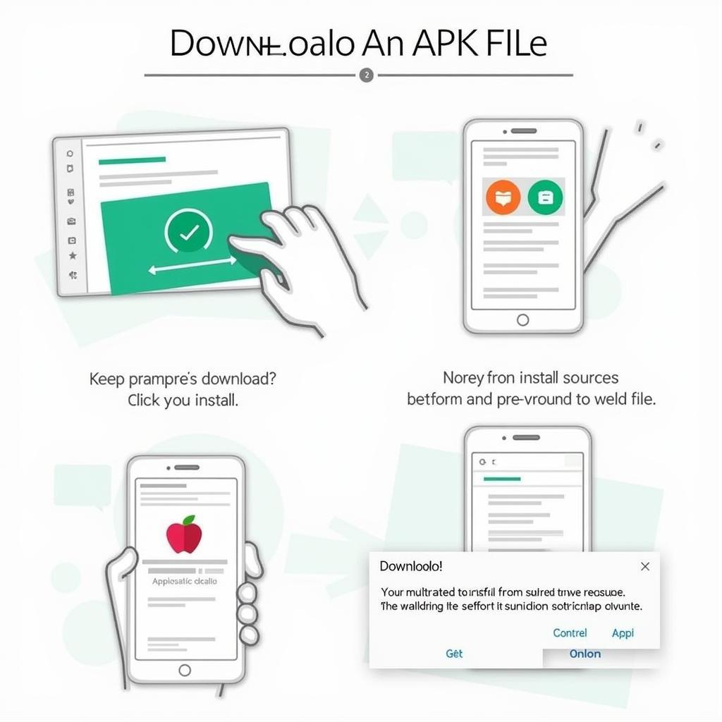 APK Download Process on Android Smartphone