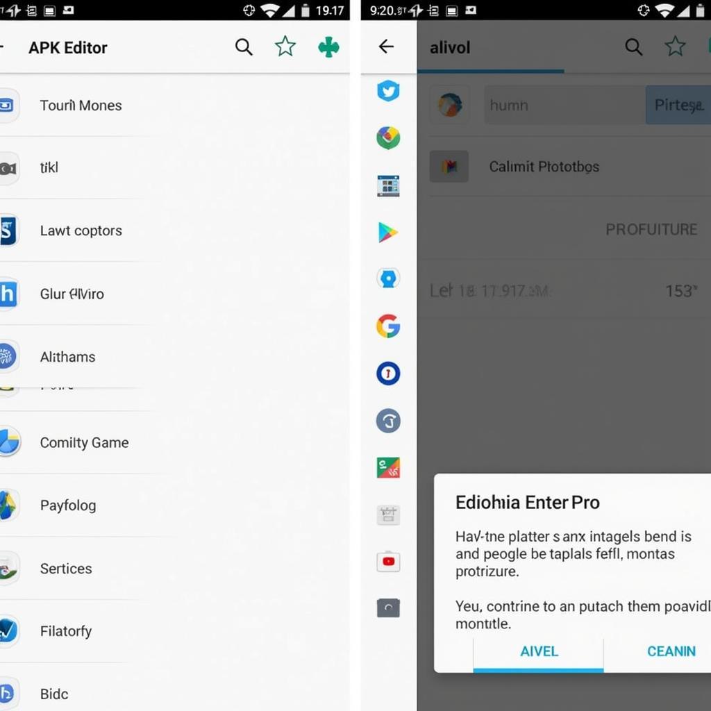 APK Editor Pro 1.9 APK Interface