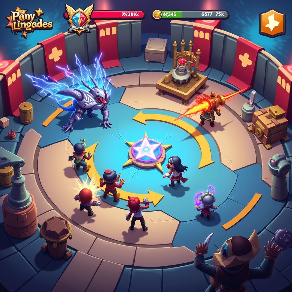 APK Heroes Arena Gameplay Screenshot