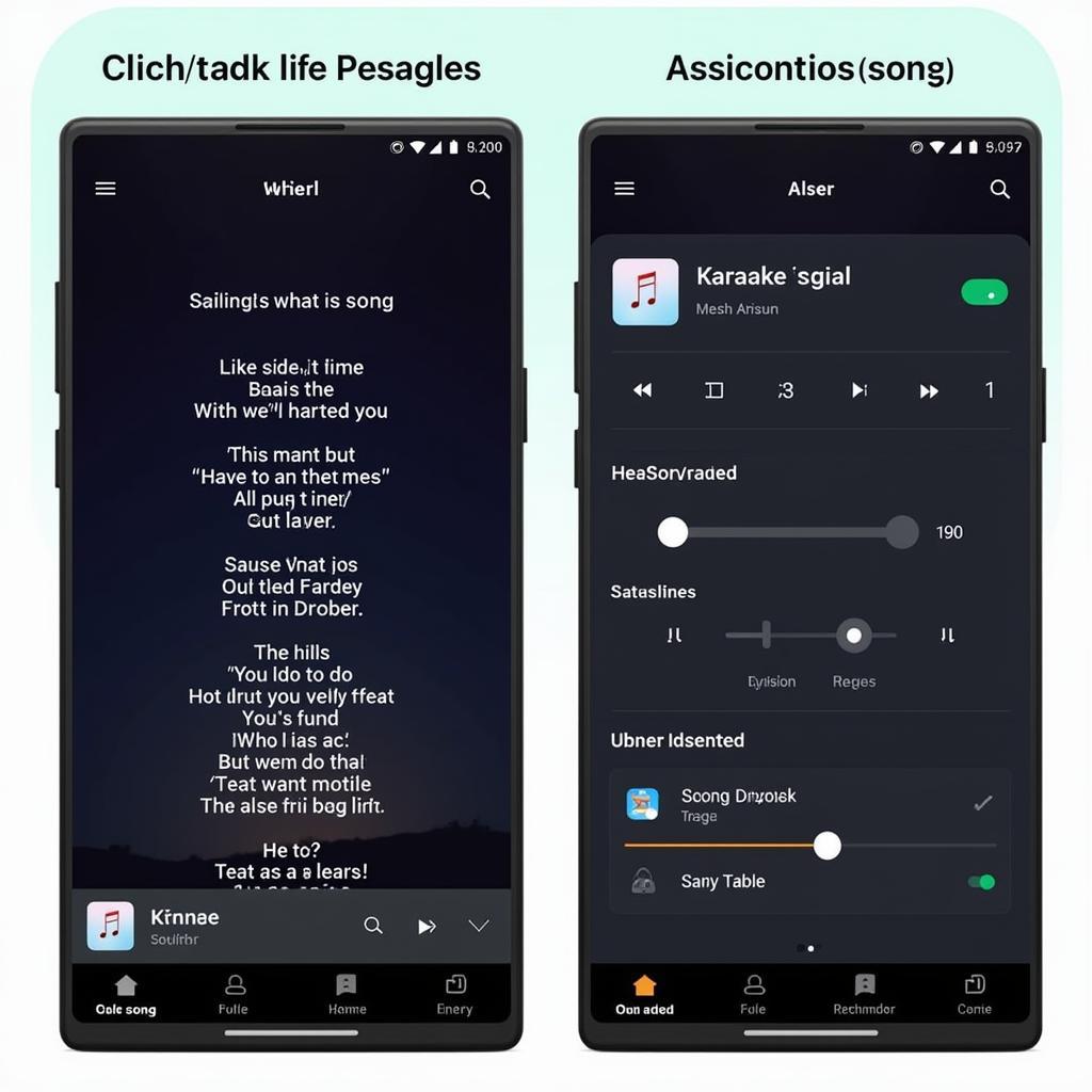 User-friendly Interface of a Karaoke Scoring App