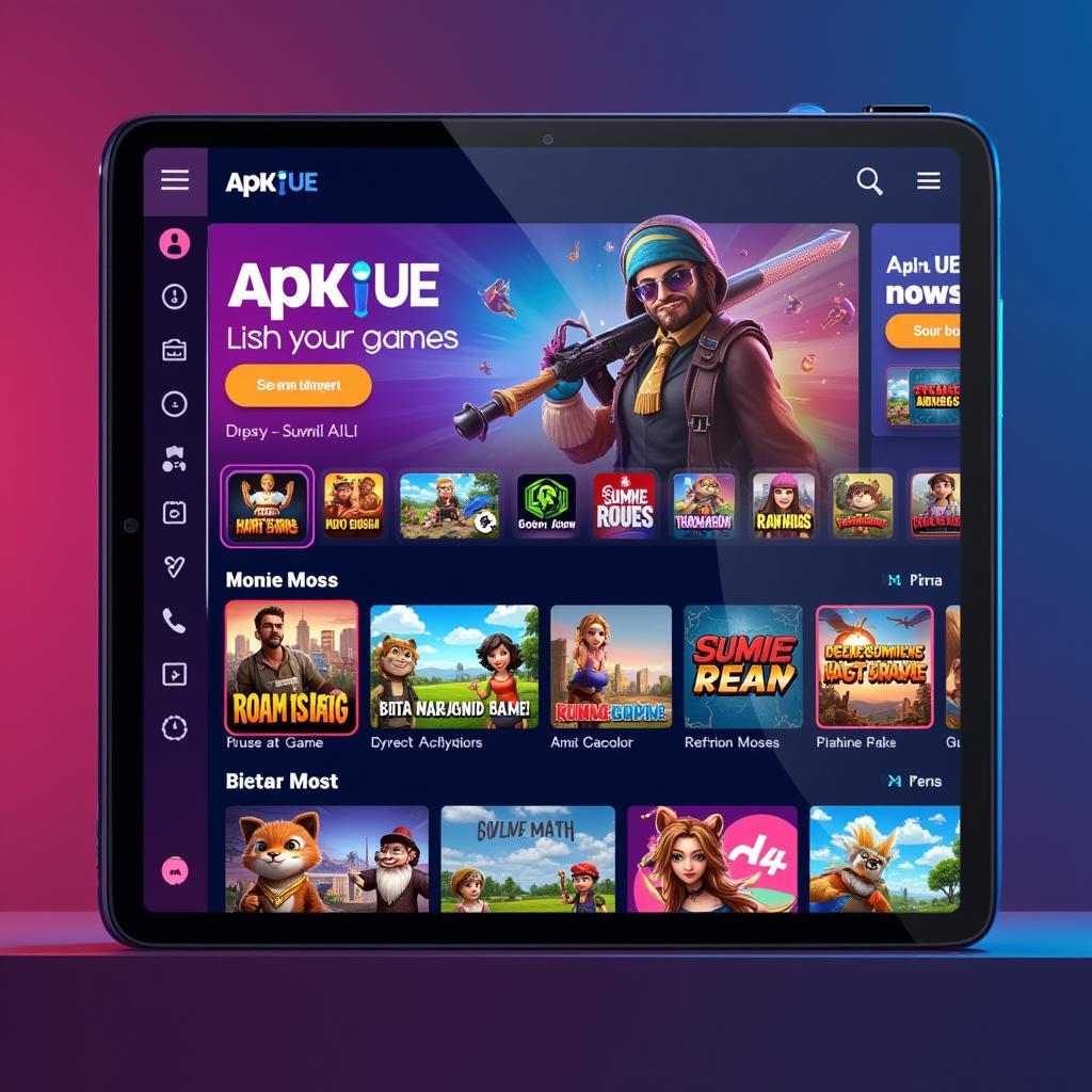 APK Pi UE Gaming Platform