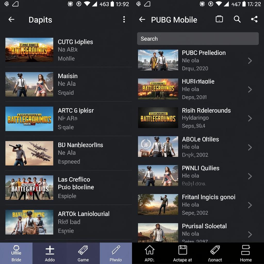 APK Pure App Download PUBG Interface