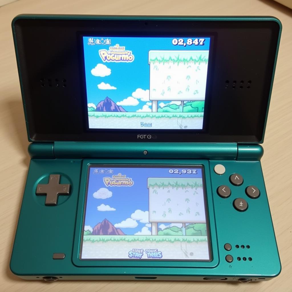 A screenshot of the Drastic emulator running a Nintendo DS game