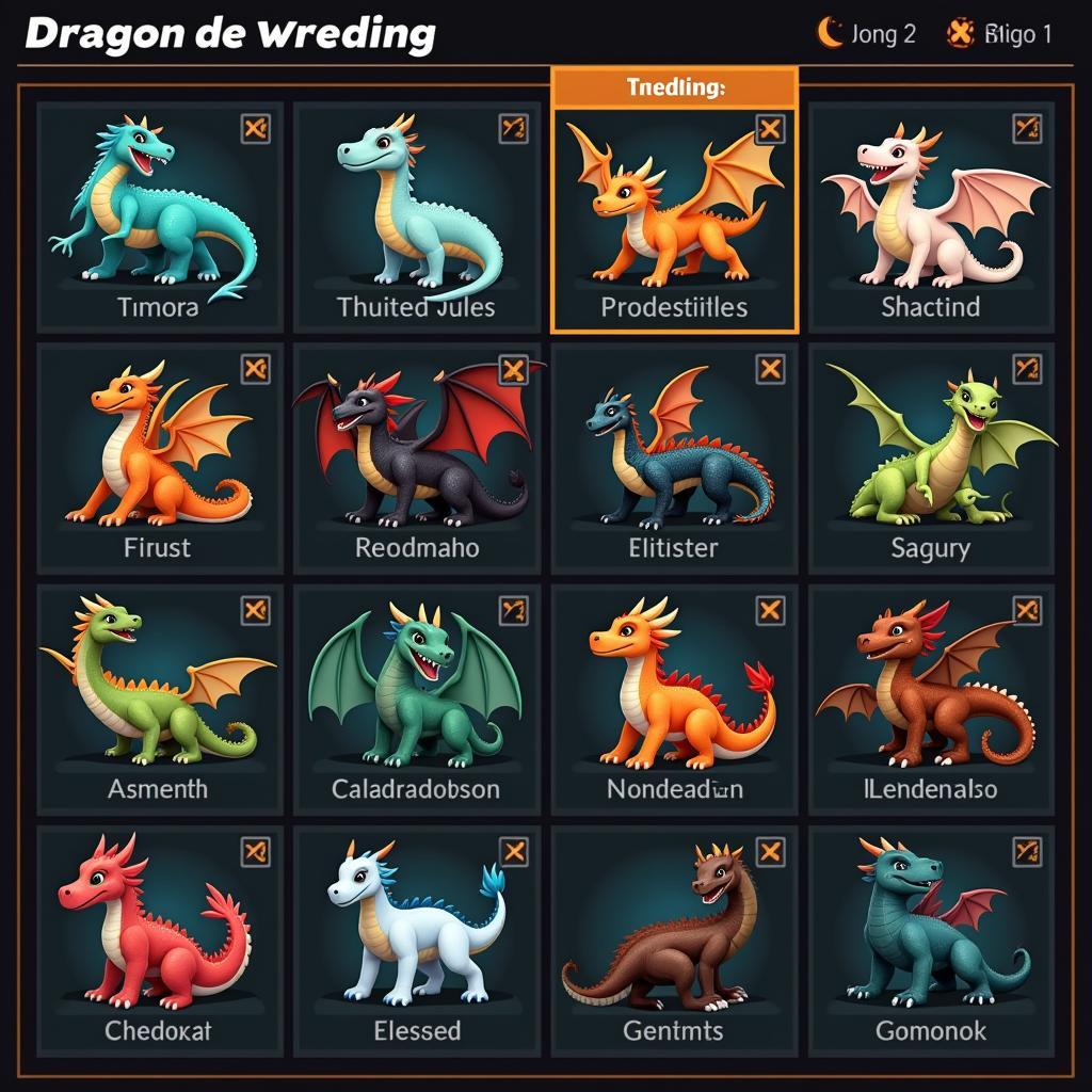 Armies of Dragons APK Dragon Breeding Interface