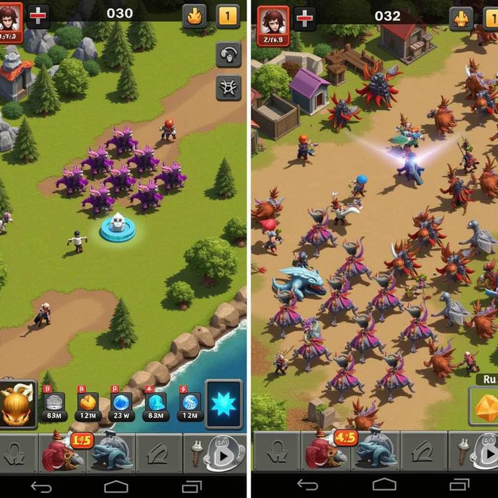 Armies of Dragons Mod APK Gameplay Screenshot