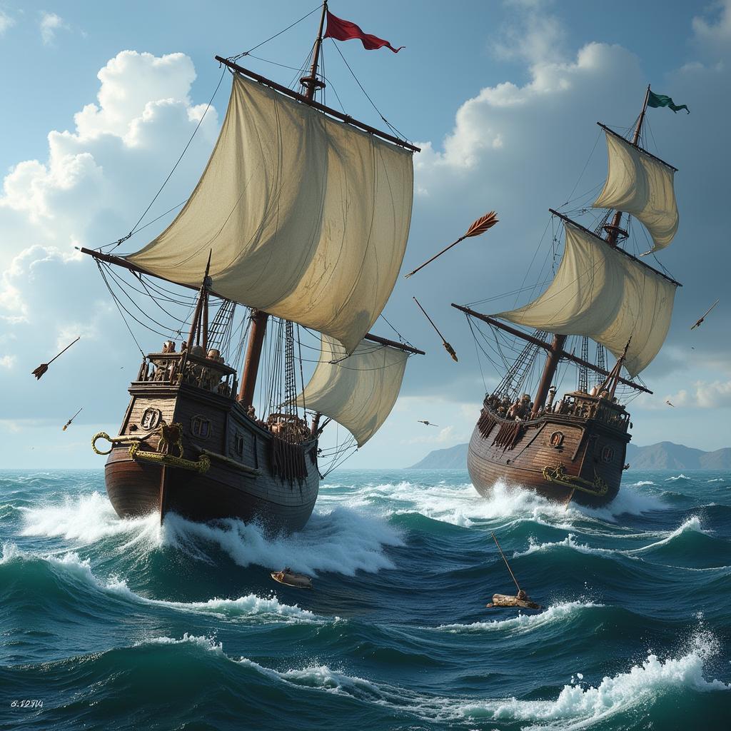 Engaging in Naval Warfare in Assassin's Creed Odyssey APK