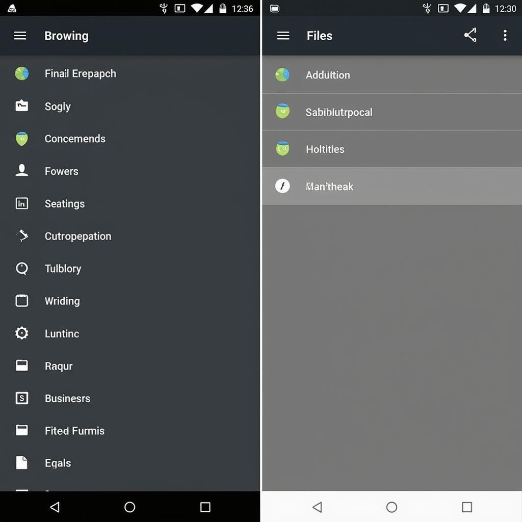 ASUS File Manager APK Interface