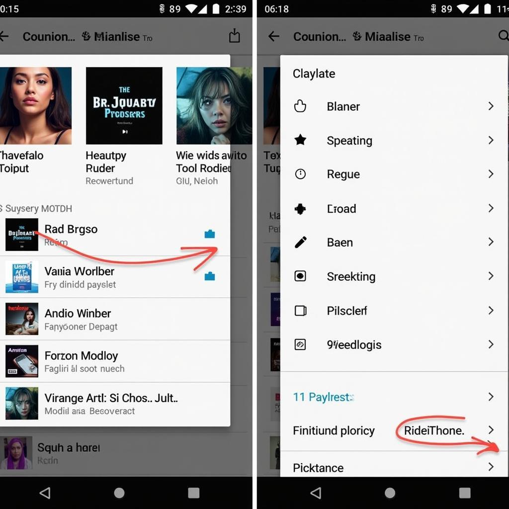 Creating Playlists on Asus Music APK