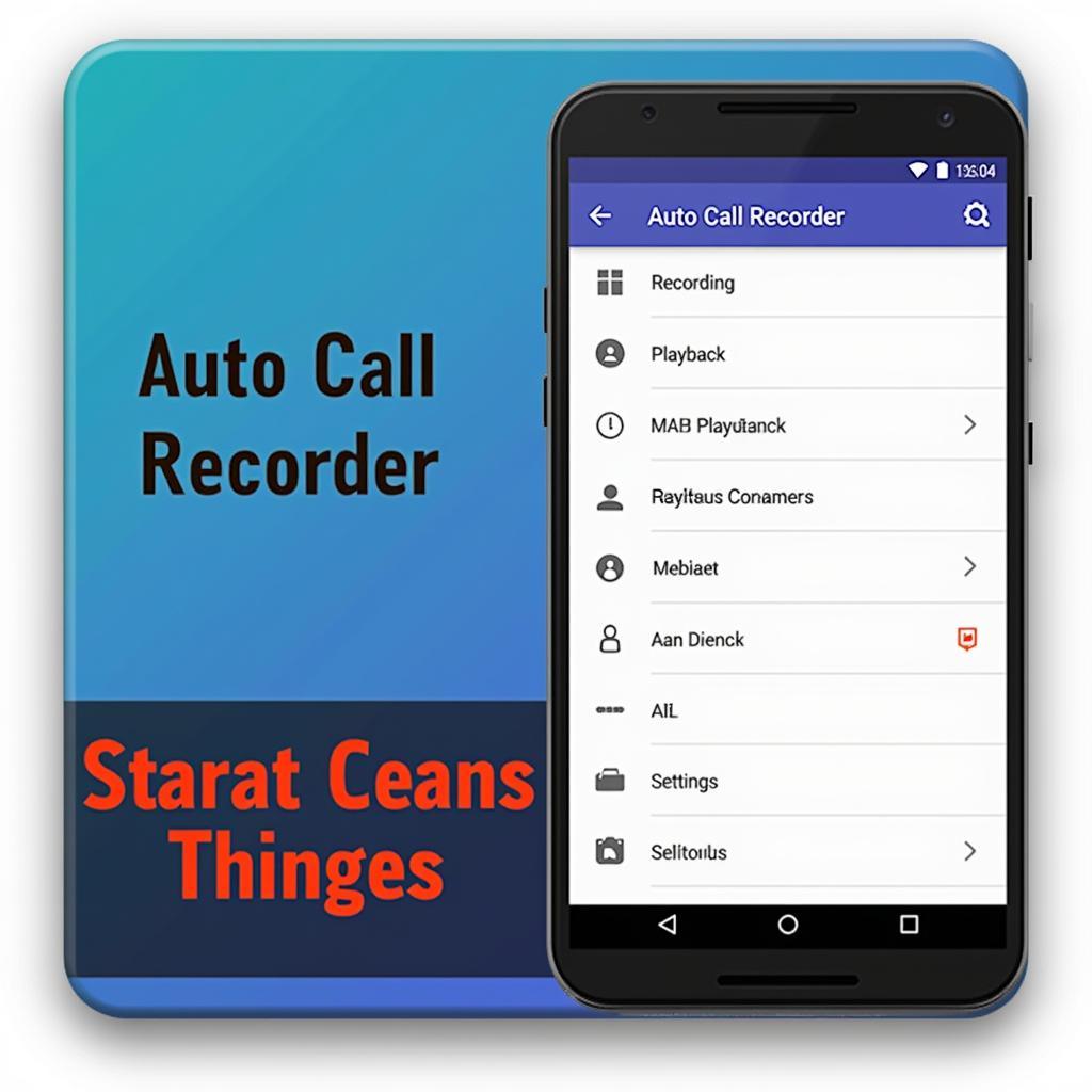 Auto Call Recorder Pro Premium APK Interface